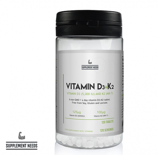 Supplement Needs – Vitamine D3 &amp; K2 (MK-7) EUROSUPPS